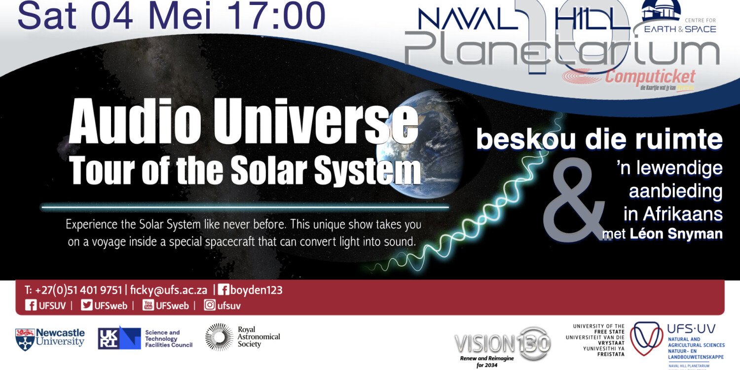 4 Mei 2024: Premier: Audio Universe (Afr) 