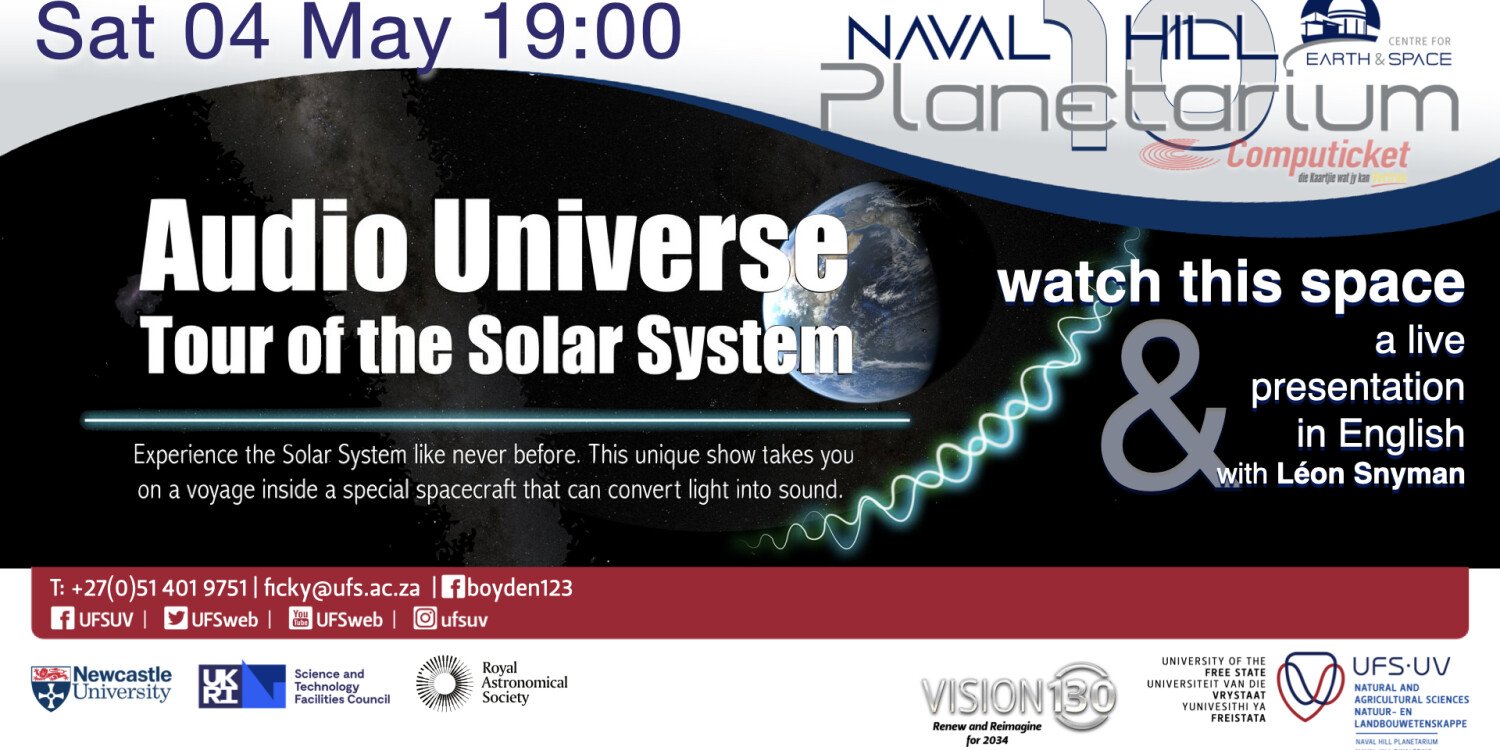 4 May 2024: Premiere: Audio Universe (Eng)