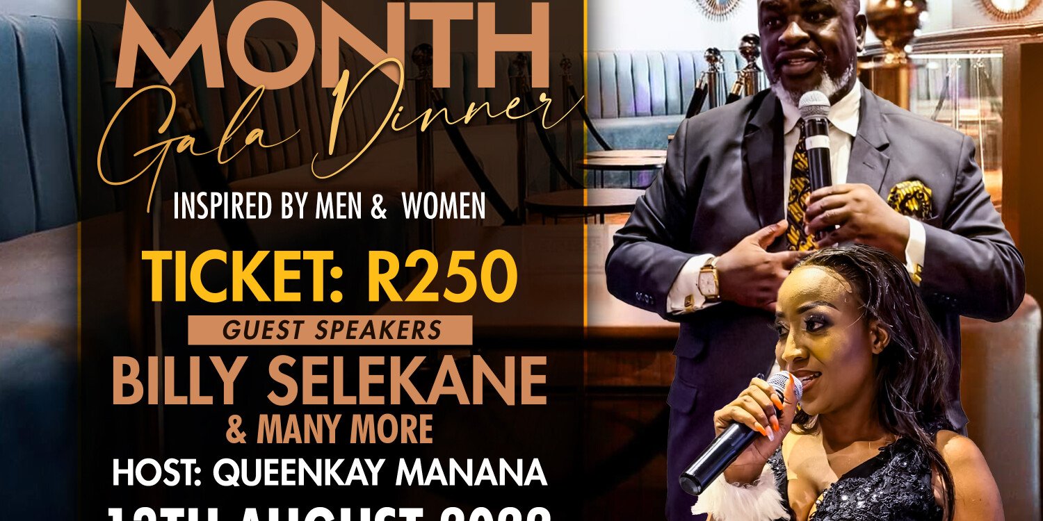 Aga Mosadi Women's Month Gala Dinner 