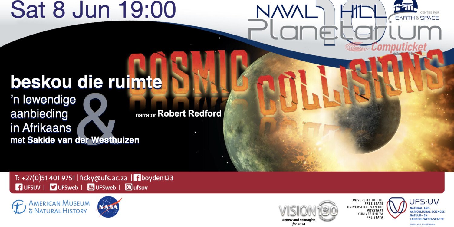 8 Junie 2024: Cosmic Collisions (Afr)