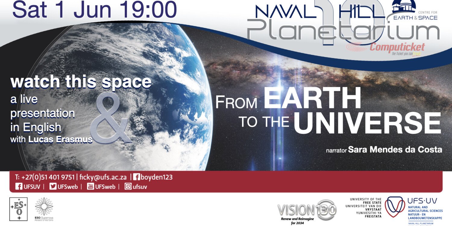 1 June 2024: From Earth to the Universe 
