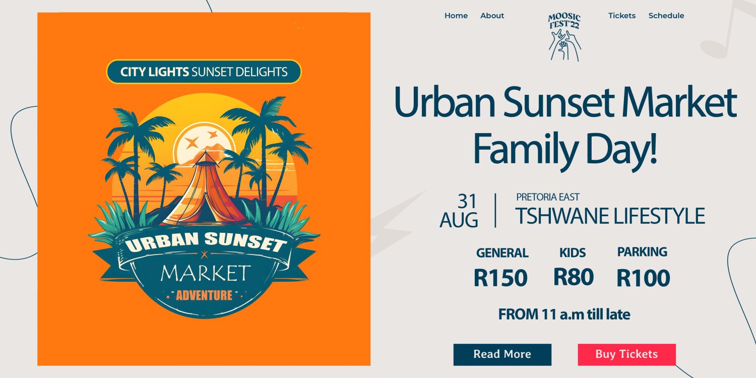 Urban Sunset Market: Family Day
