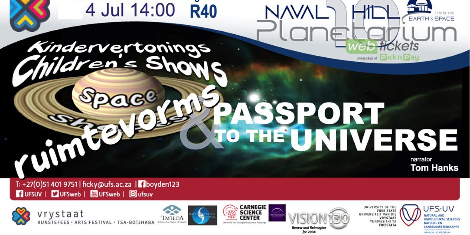 4 July Passport to the Universe/Ruimtevorms