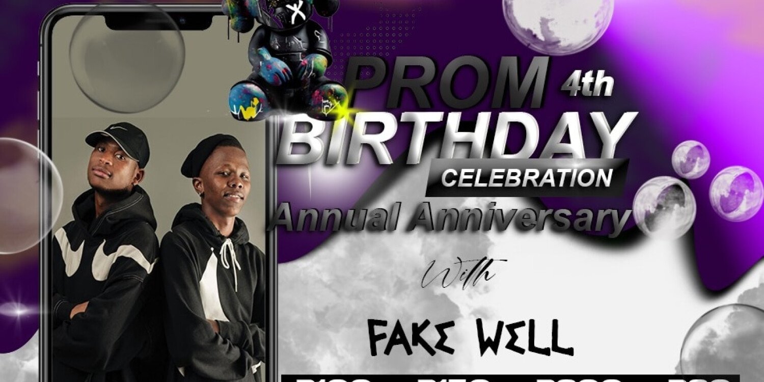 Prom 4th Birthday Celebration Annual Anniversary 