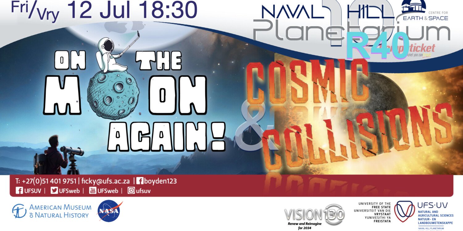 12 July 2024: Cosmic Collisions: Film and live star gazing 