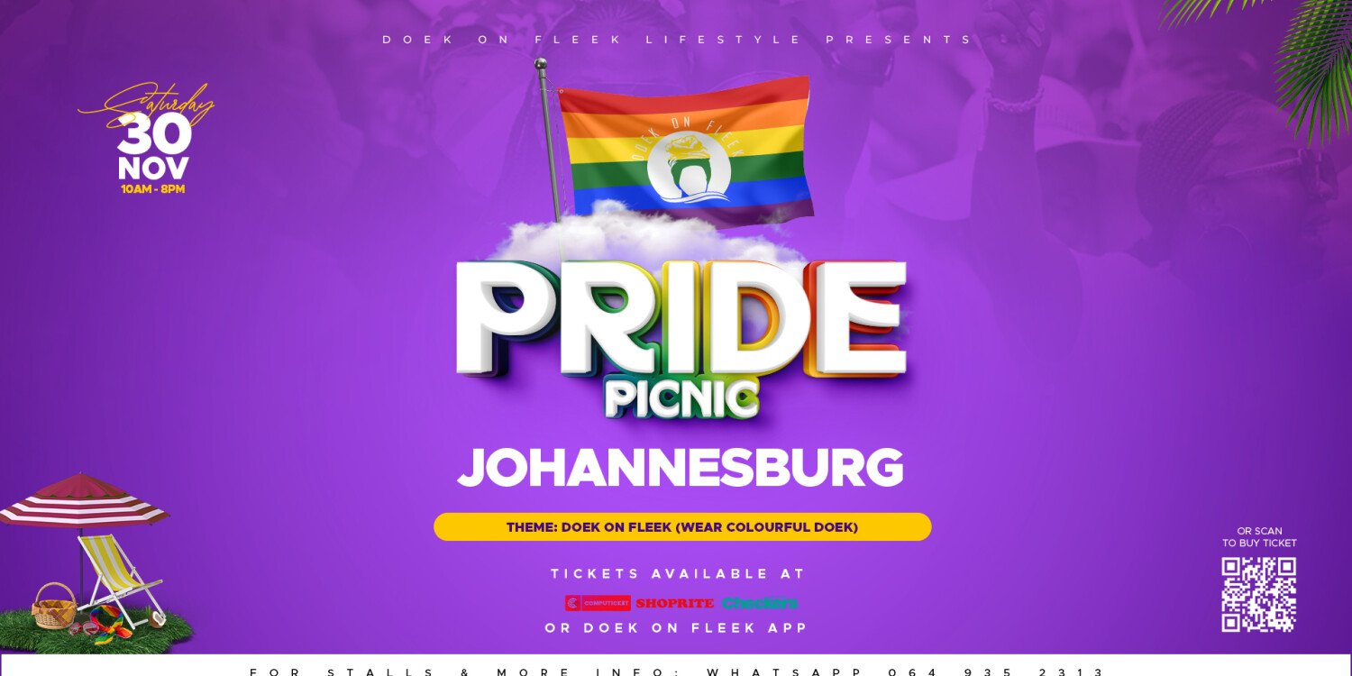 Doek On Fleek Pride Picnic Johannesburg