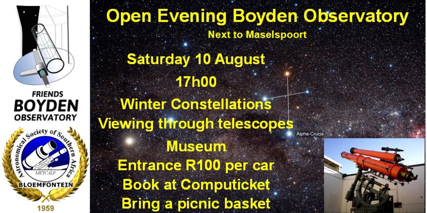 10 Aug Boyden Open Evening