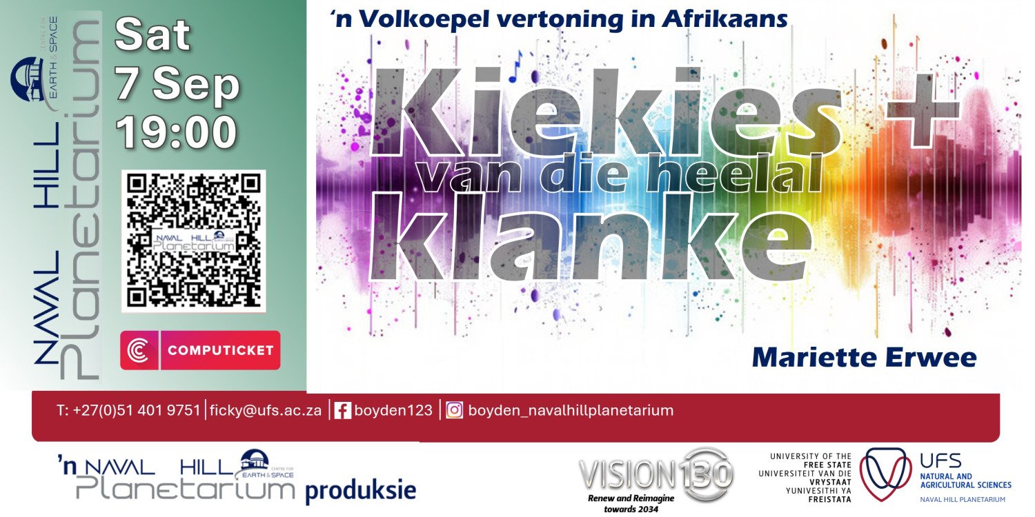 7 September 2024: Kiekies en klanke 