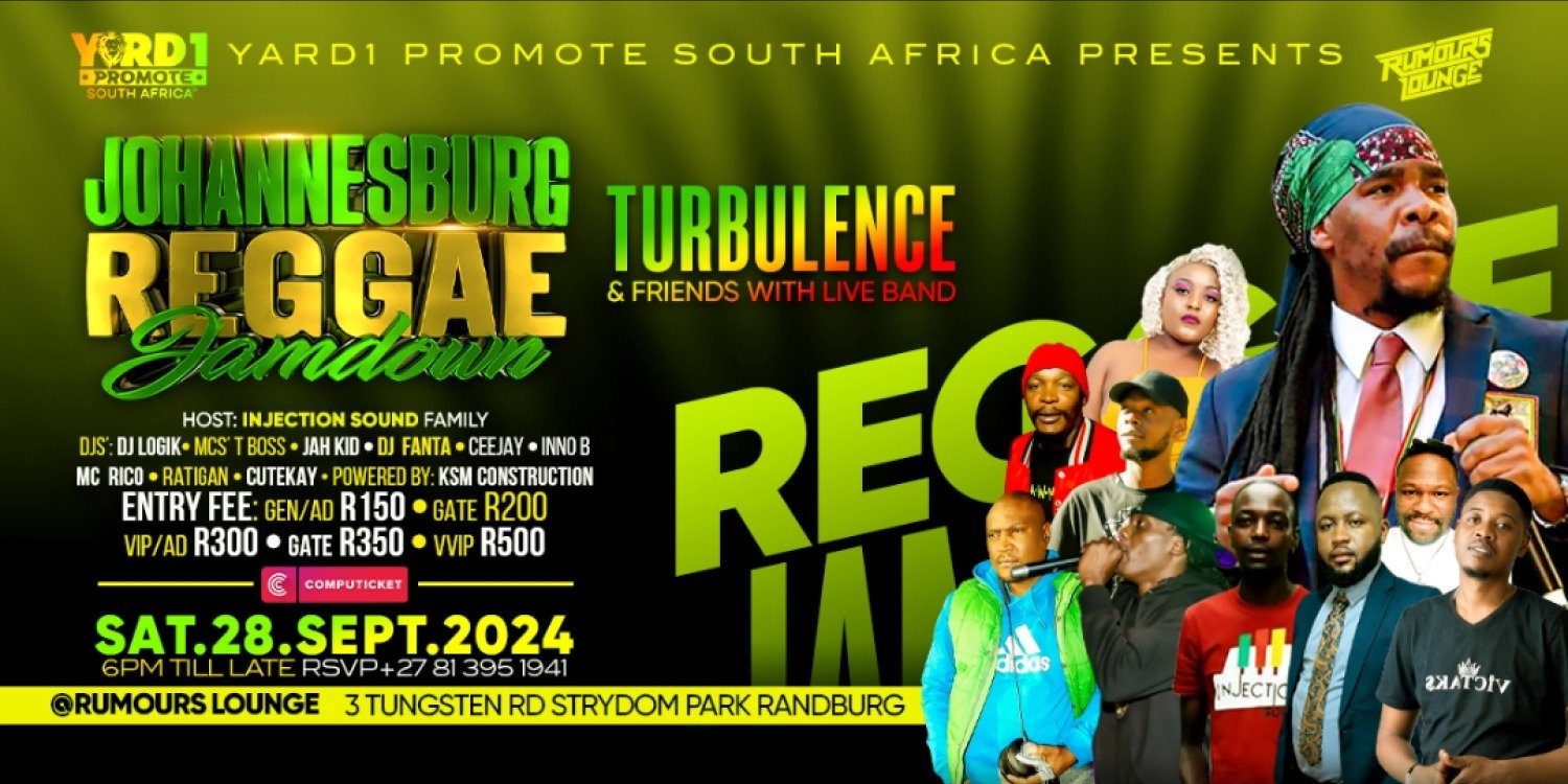 JOHANNESBURG REGGAE JAMDOWN 