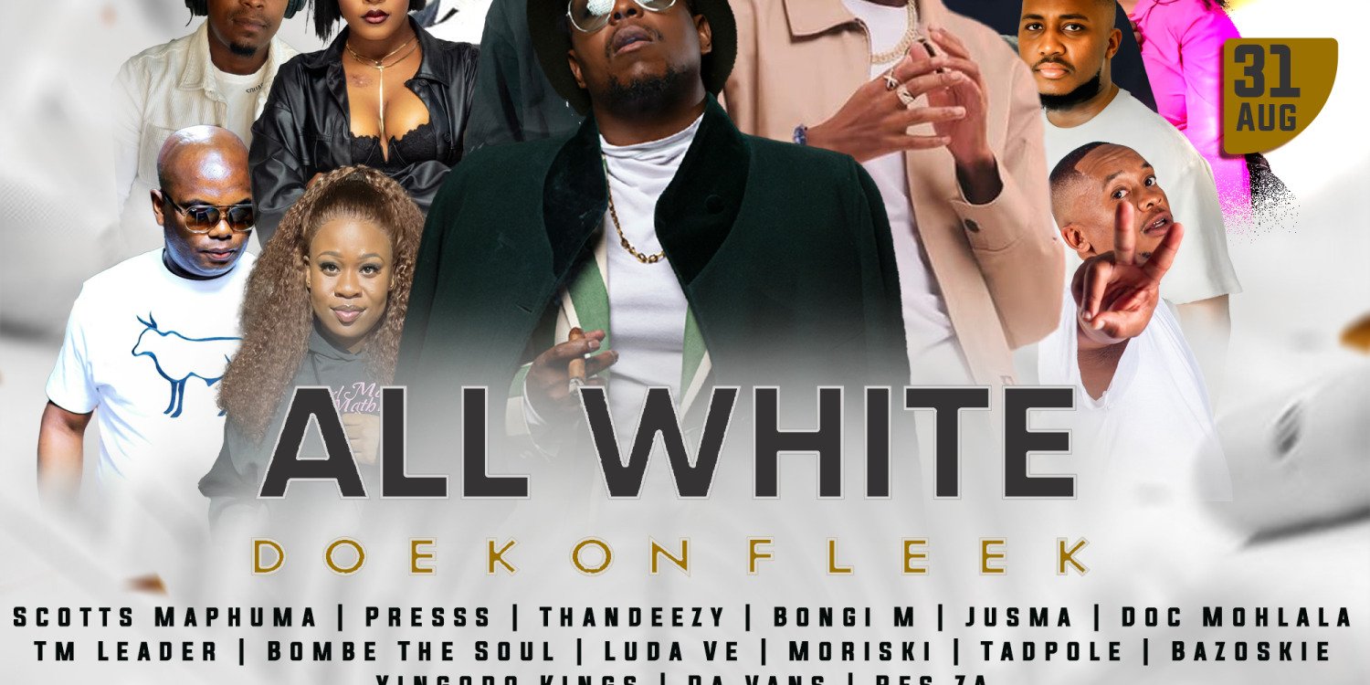 ALL WHITE DOEK ON FLEEK #SSS 
