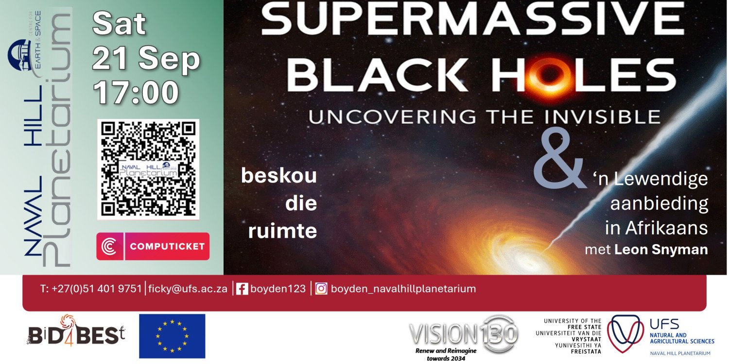 21 September 2024: Supermassive Black holes (Afr)