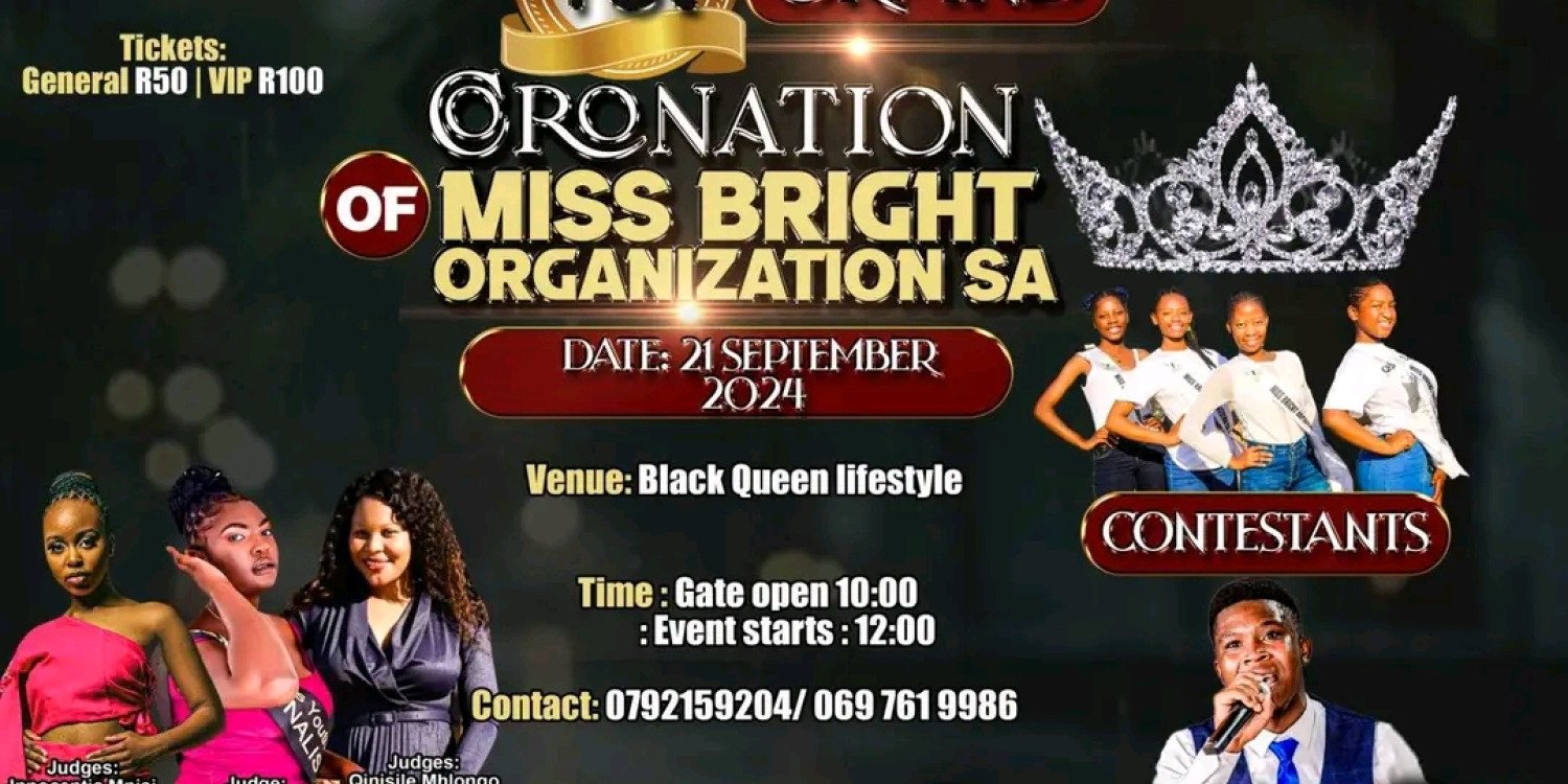 1st Grand Coronation of Miss Bright Organization SA 