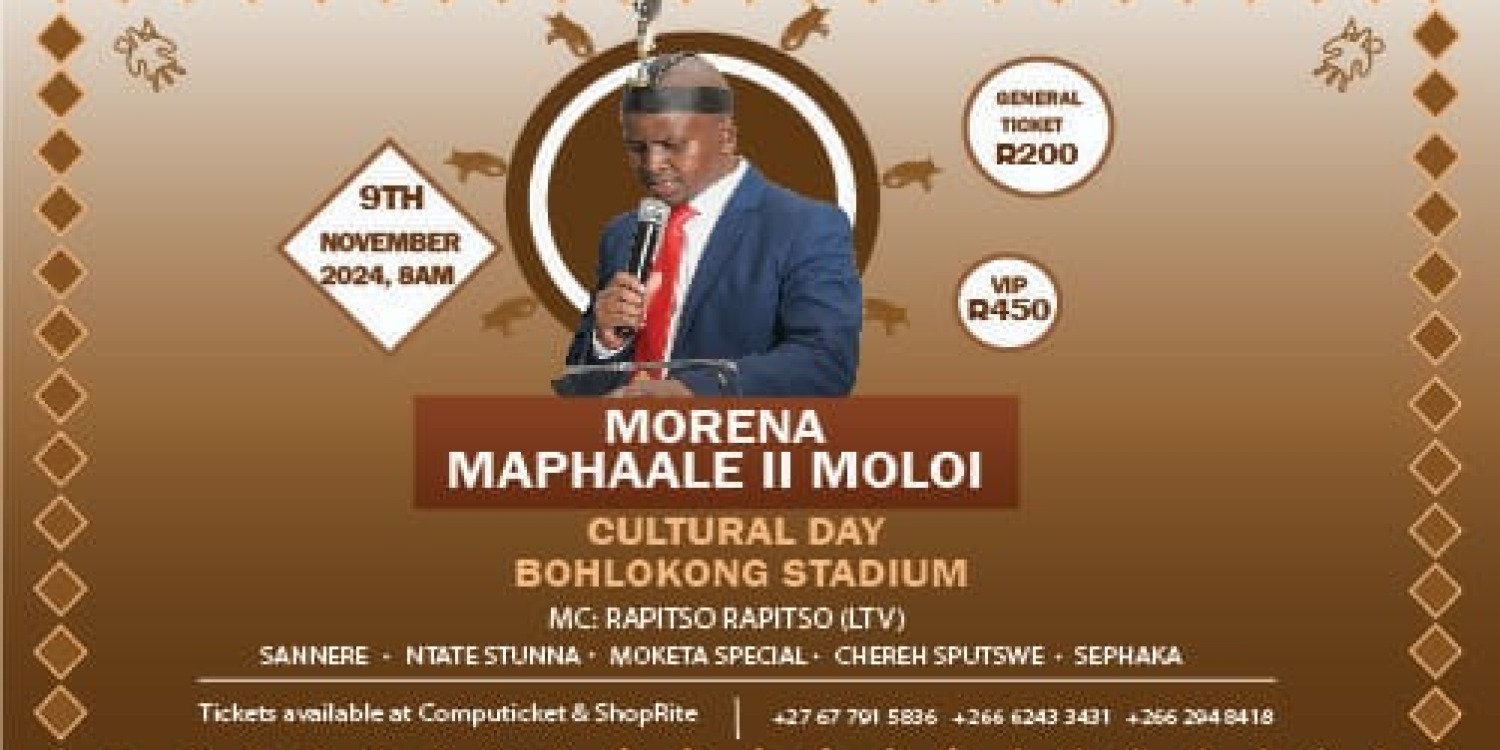 Morena Maphaale II Moloi Cultural Day 