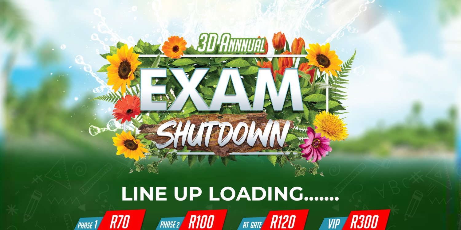 3rd Annual Exam Shutdown #pensdown