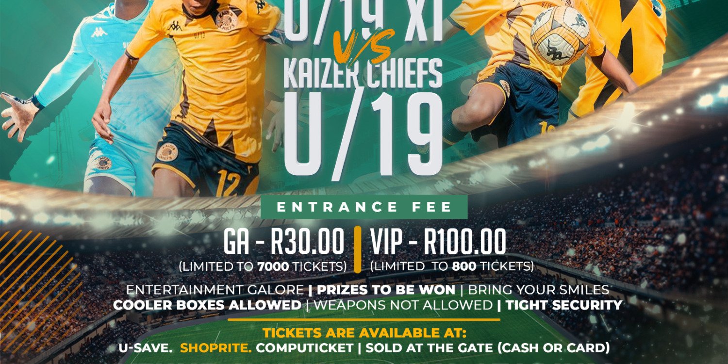 Kaizer Chiefs Under 19 vs Nkomazi Under 19 XI
