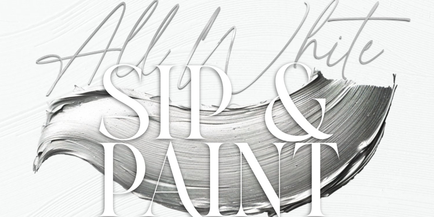 All White Sip & Paint