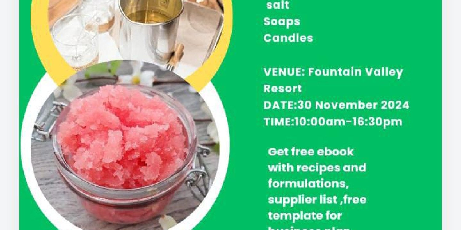 Candles,Soaps & Bath Salts making Workshop 