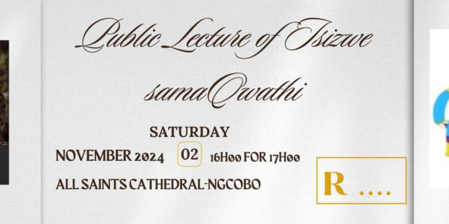 Public lecture and Gala Dinner of Isizwe samaQwathi 