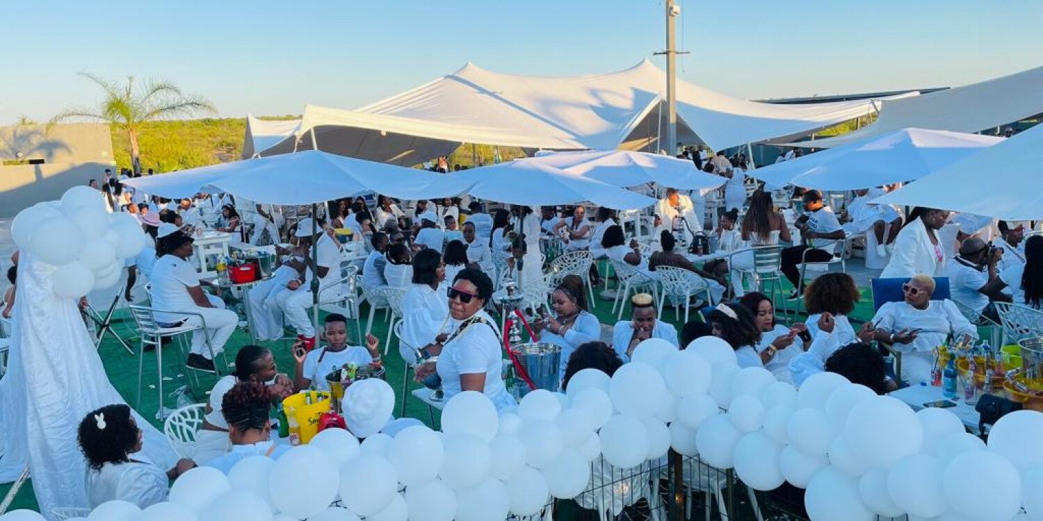 All White Champagne Sunday