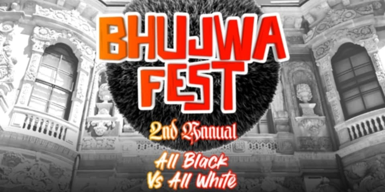 Bhujwa Fest 2nd annual all black vs all white