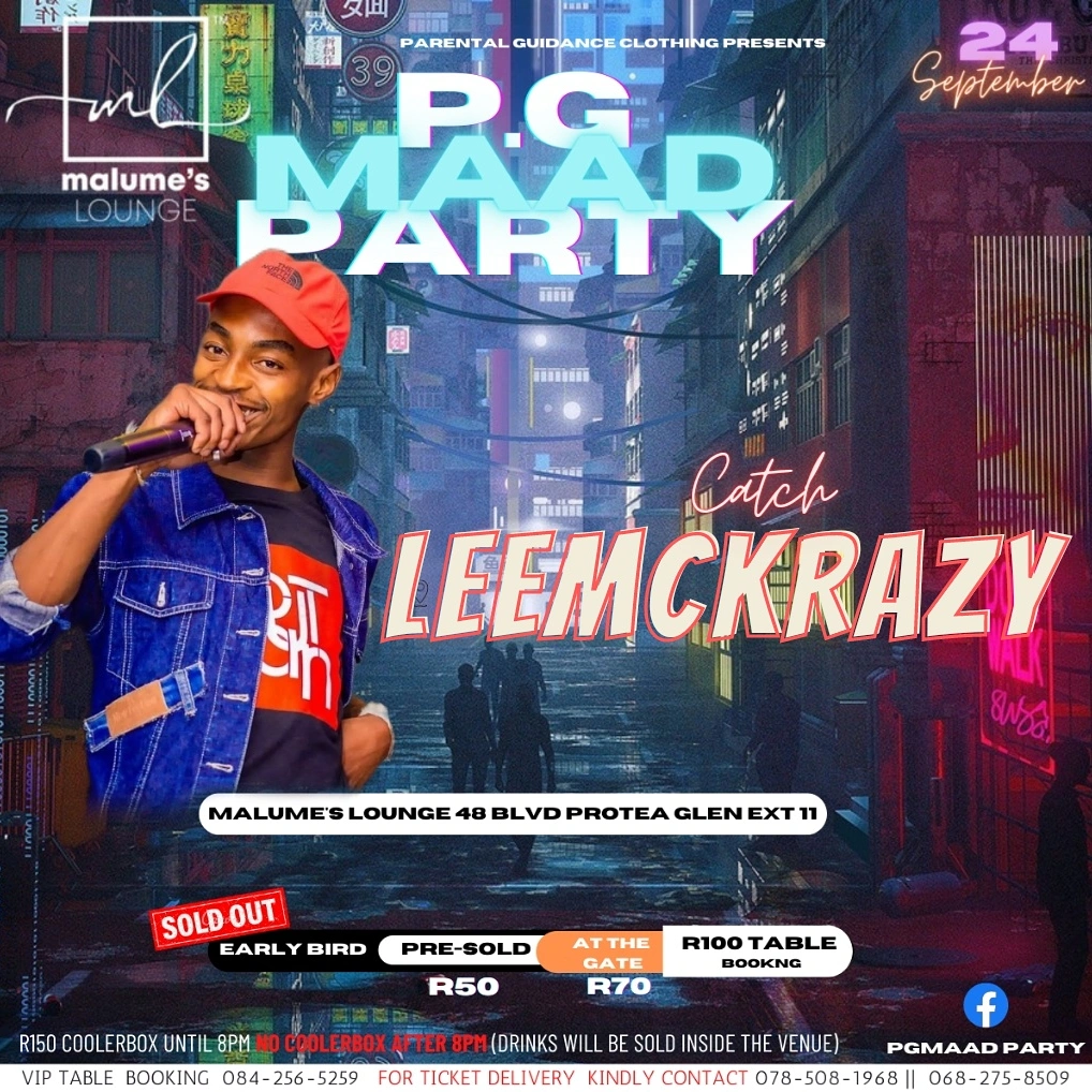 PG MAAD PARTY 