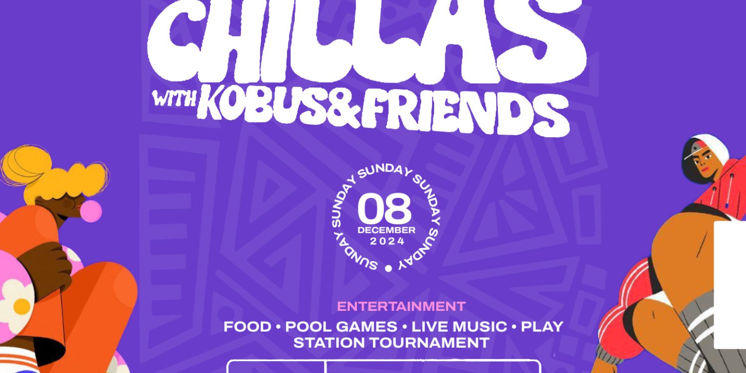 Sunday Chillas With Kobus & Friends 