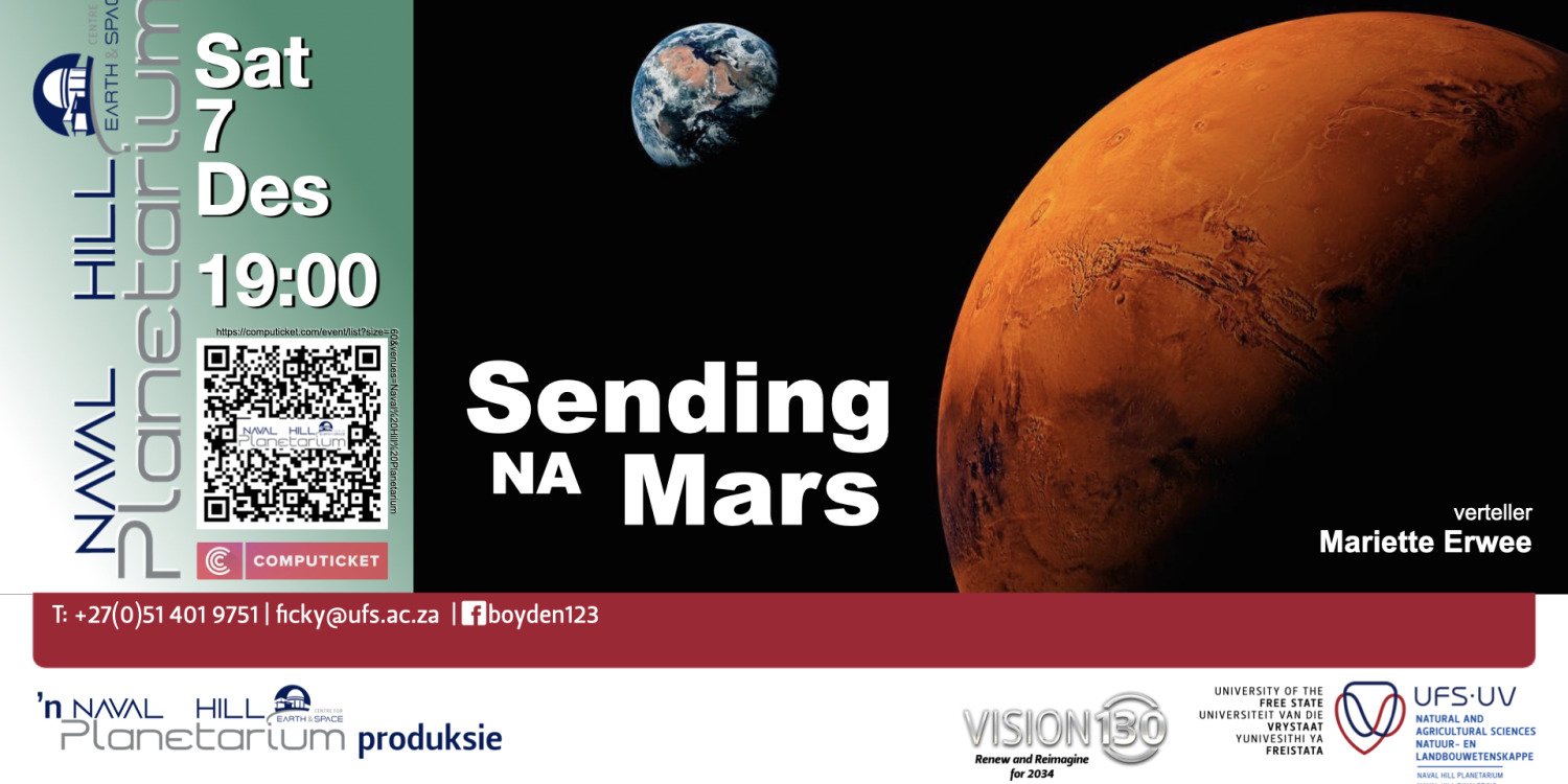 7 Desember 2024: Sending na Mars (Afr)