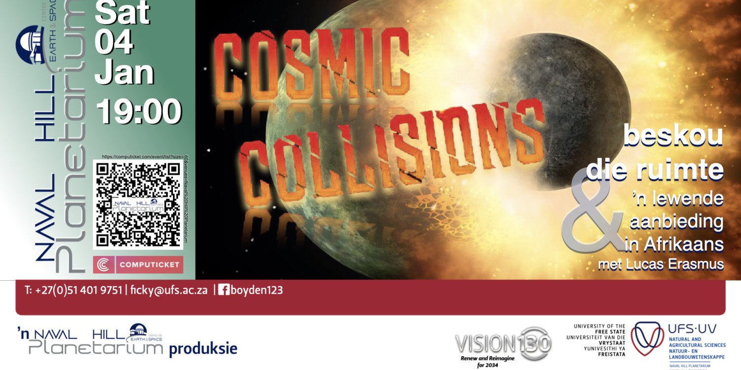 4 Januarie 2024: Cosmic Collisions (Afr) 