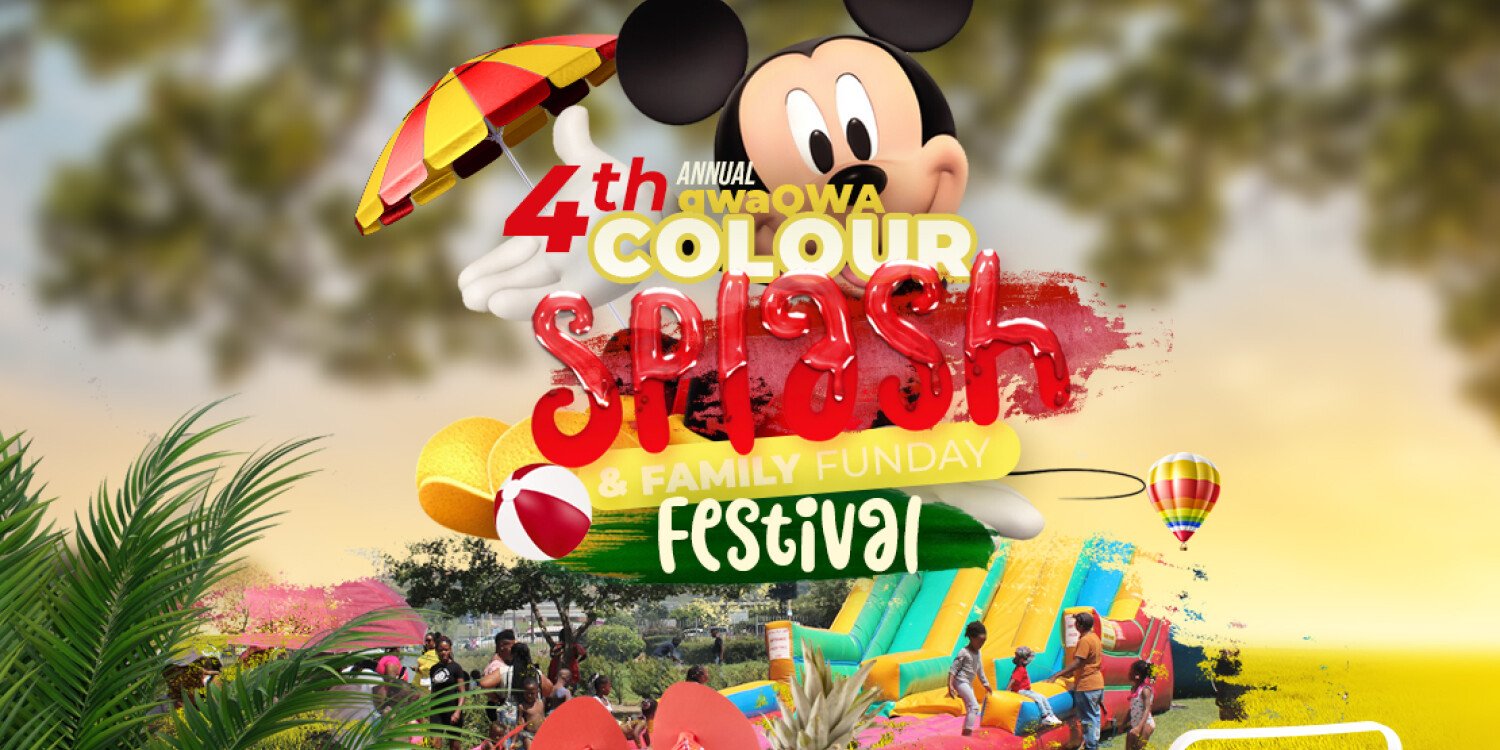 Qwaqwa 4th annual color splash and family fun day