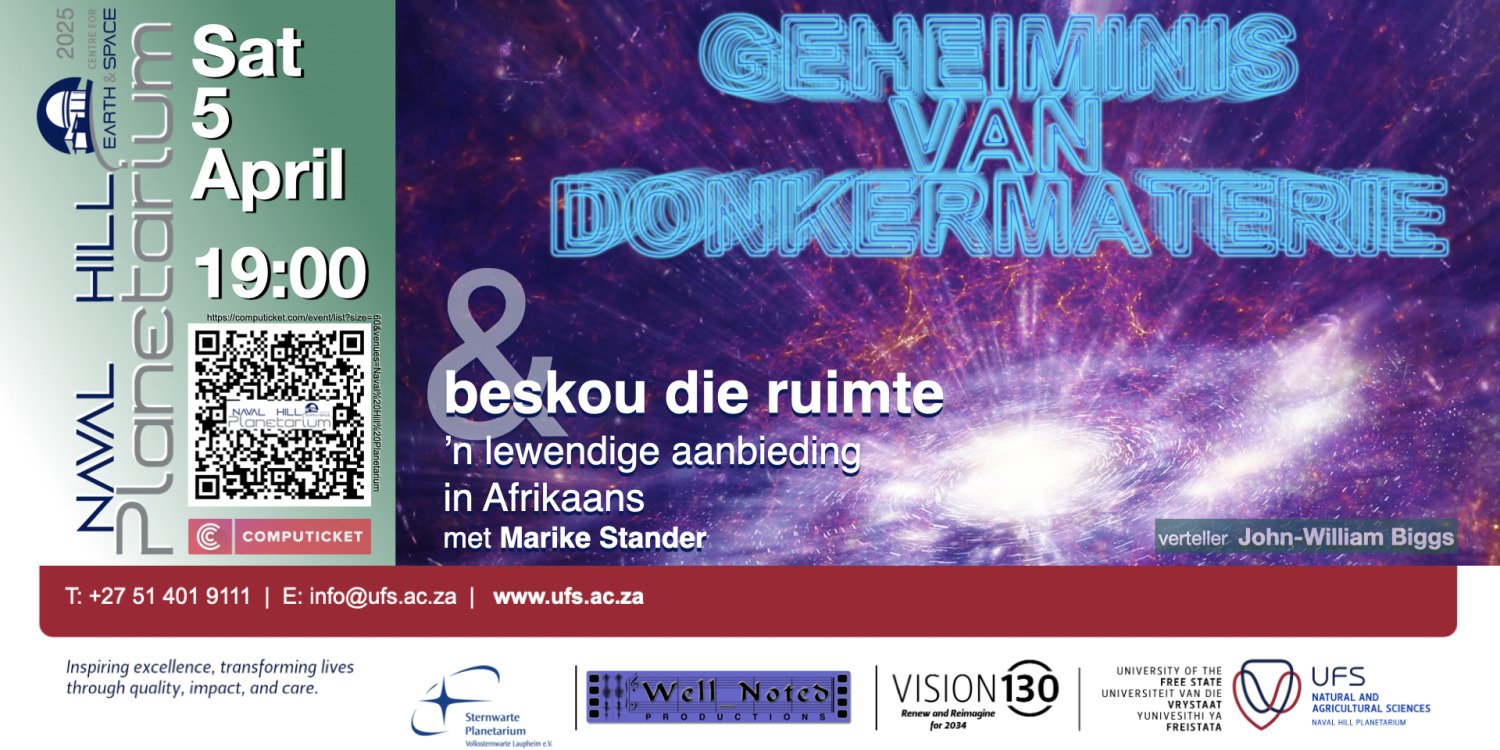 5 April 2025: Geheimenis van Donkermaterie