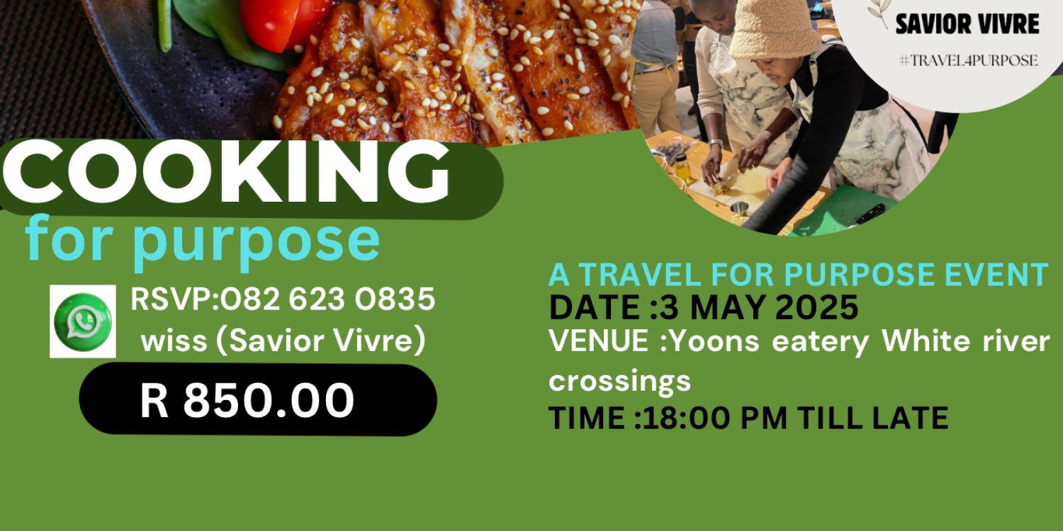 Cooking for purpose