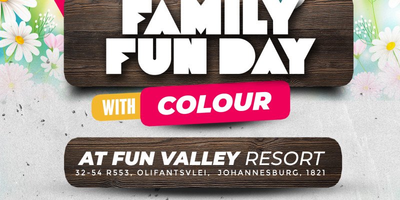Spring Family Fun Day with Colour @Fun Valley