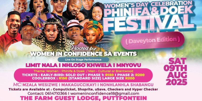 Women's Day Celebration Phinifa & Doek Festival 