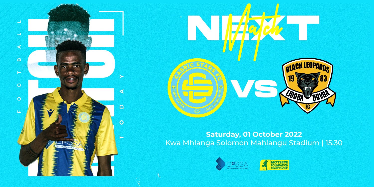 Casric Stars FC VS Black Leopards