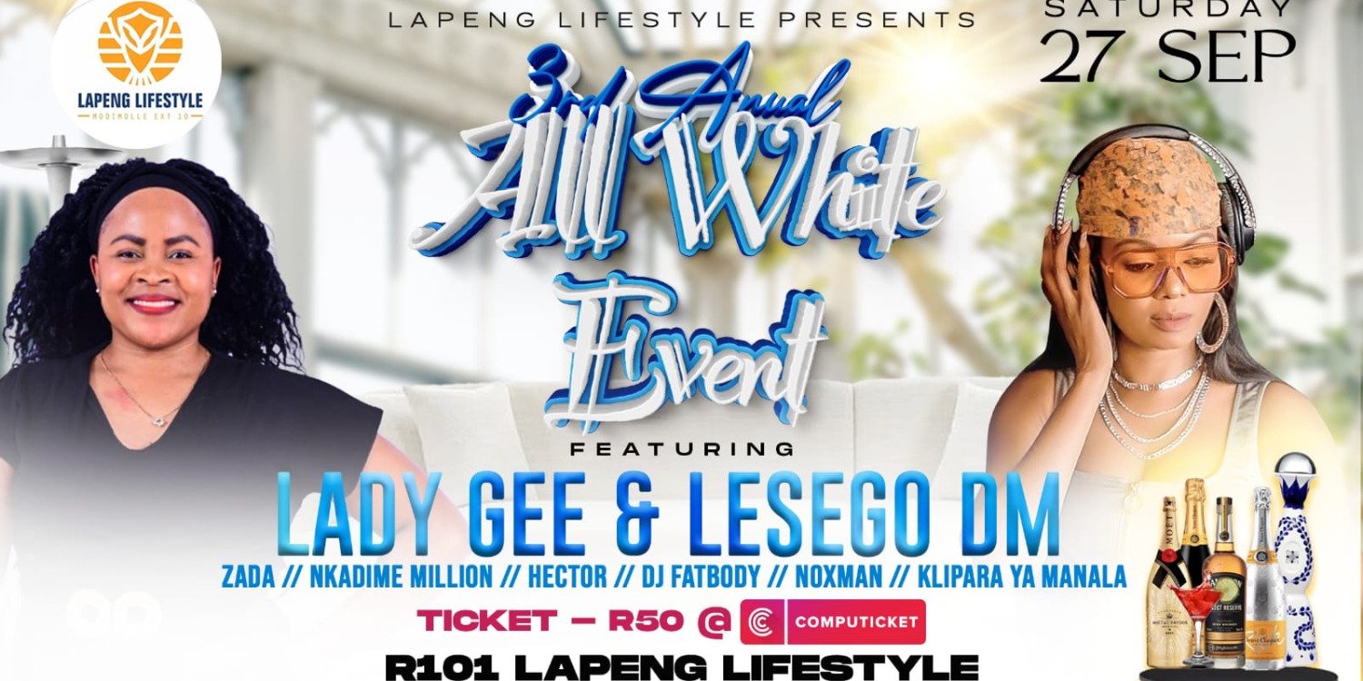 3RD Annual R101 Lapeng Lifestyle All White