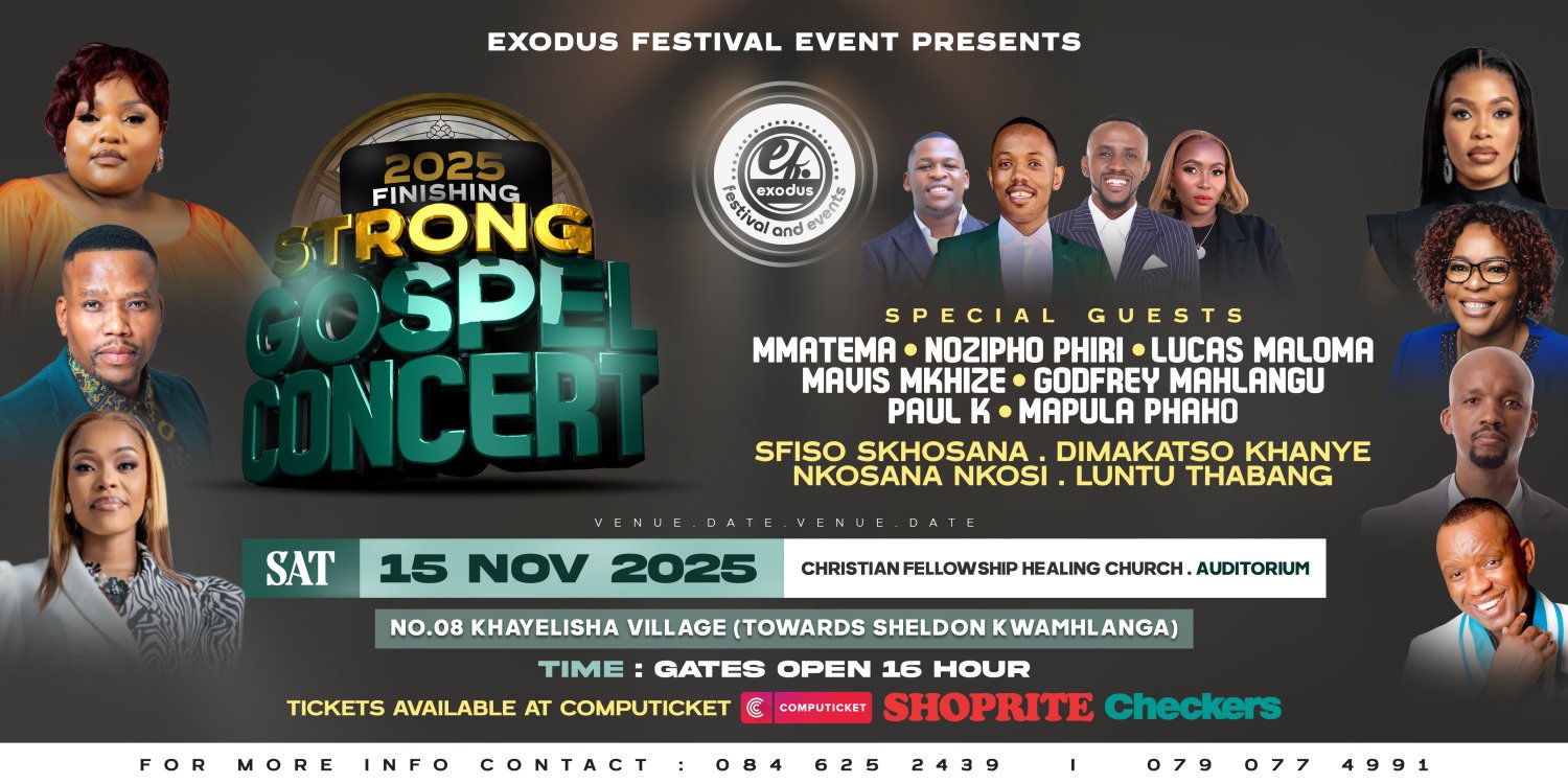 2025 finishing strong Gospel concert 