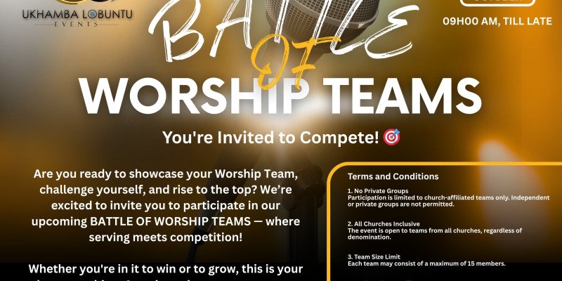 BATTLE OF WORSHIP TEAMS COMPETITION