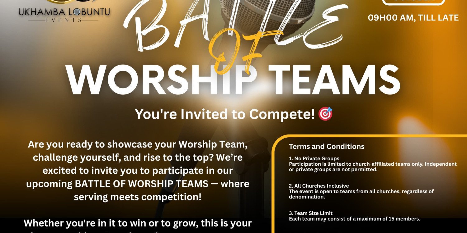 BATTLE OF WORSHIP TEAMS COMPETITION