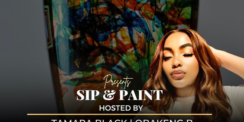 Tamara Black Sip & Paint