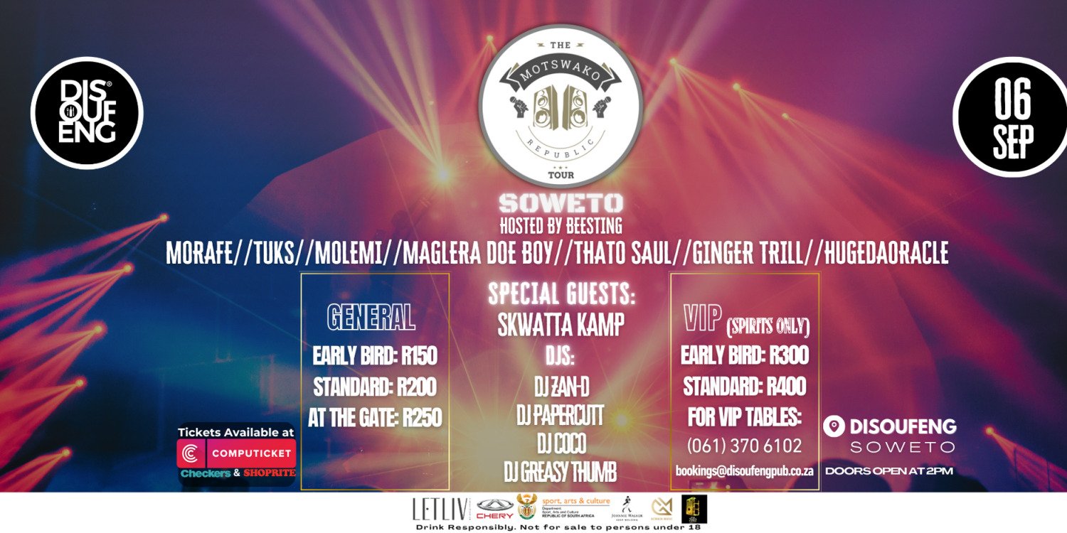The Motswako Republic Tour- Soweto Leg (Disoufeng)