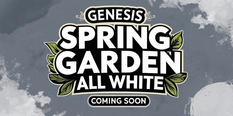 Genesis Spring Garden All White