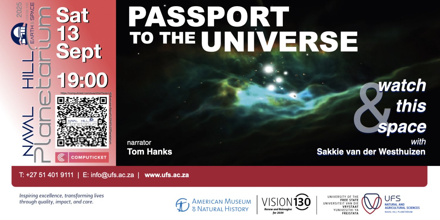 13 September 2025: Passport to the universe (Eng) 