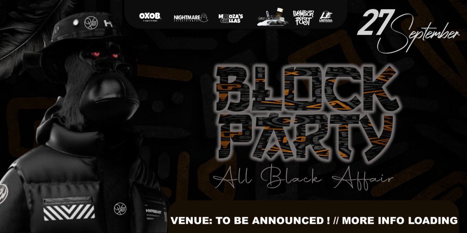 BLOCK PARTY ALL BLACK AFFAIR