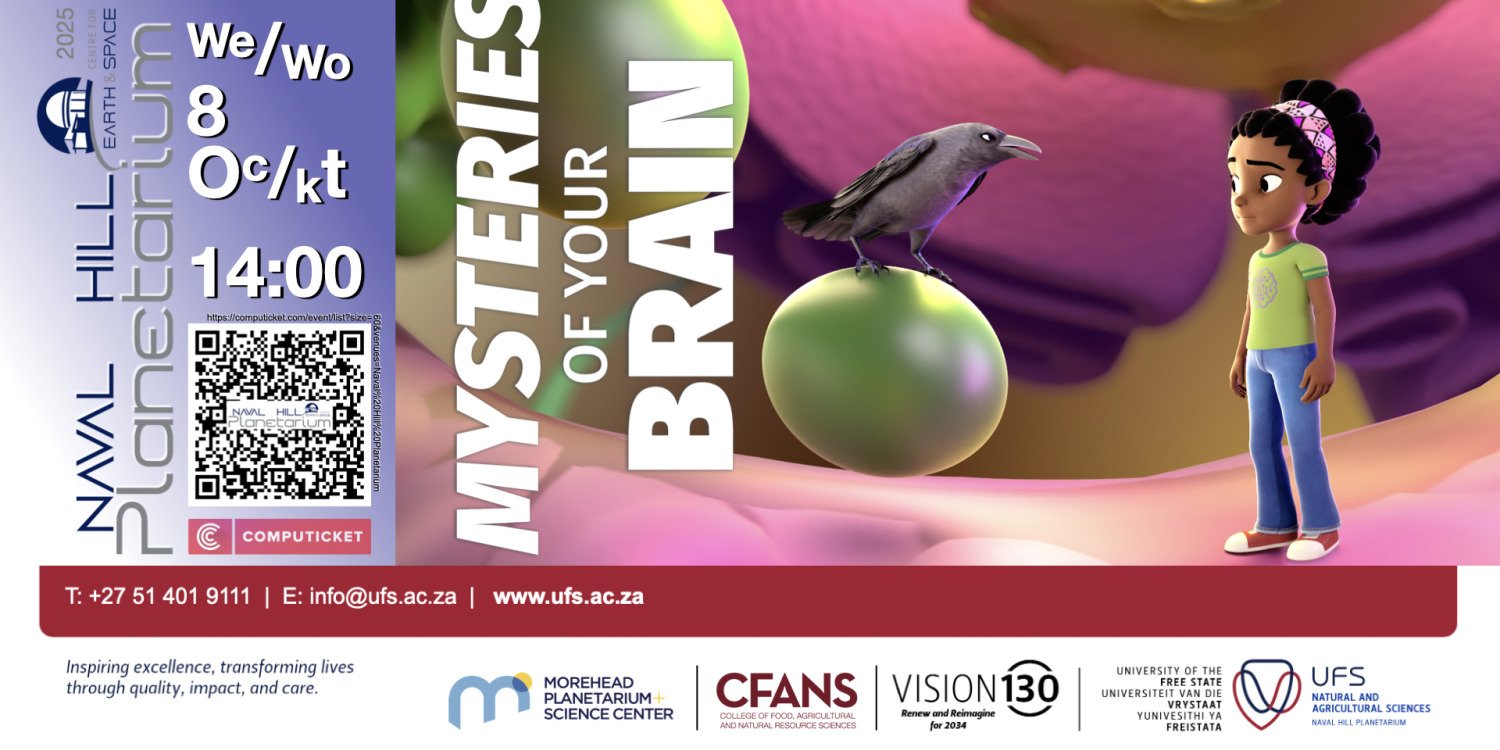 8 October 2025: Mysteries of your brain (Eng and Afr)