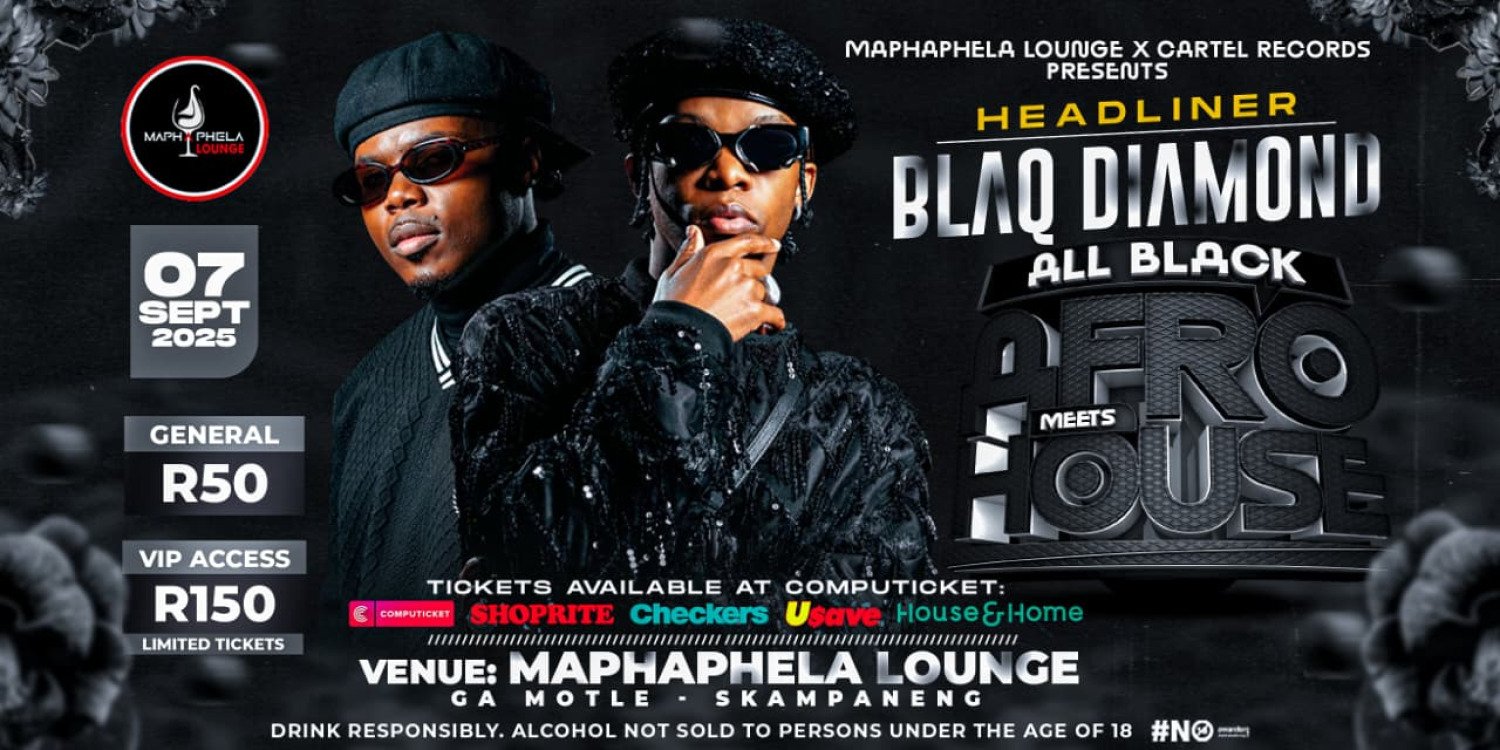 All Black Afro Meets House with Blaq Diamond