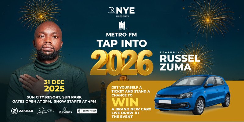 Rusty Rocks NYE Presents Metro FM tap into 2026