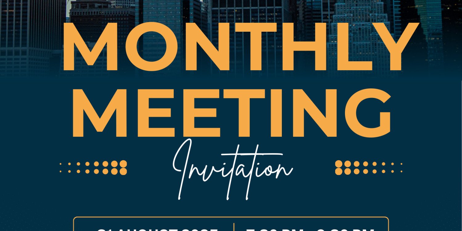 Monthly General Meeting 