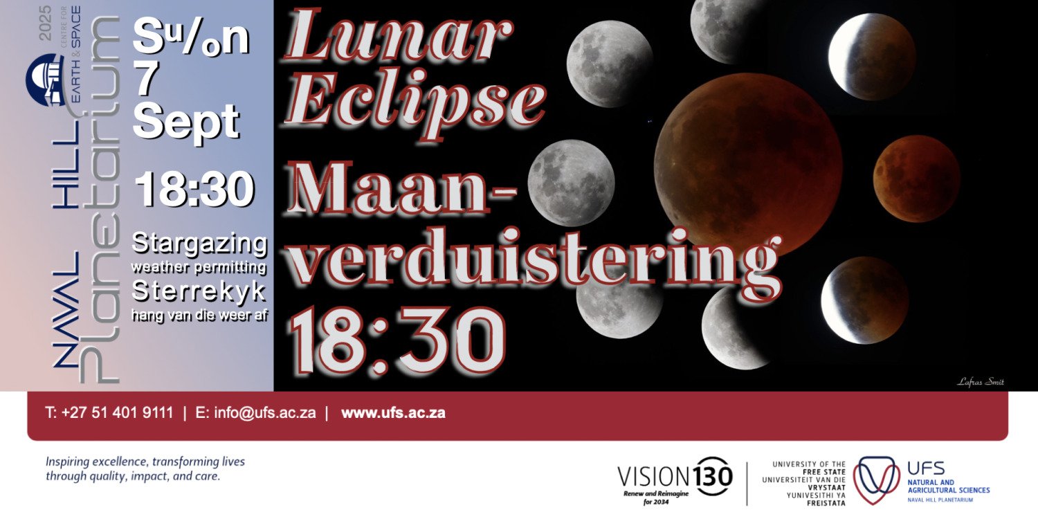 7 September 2025: Lunar Eclipse 