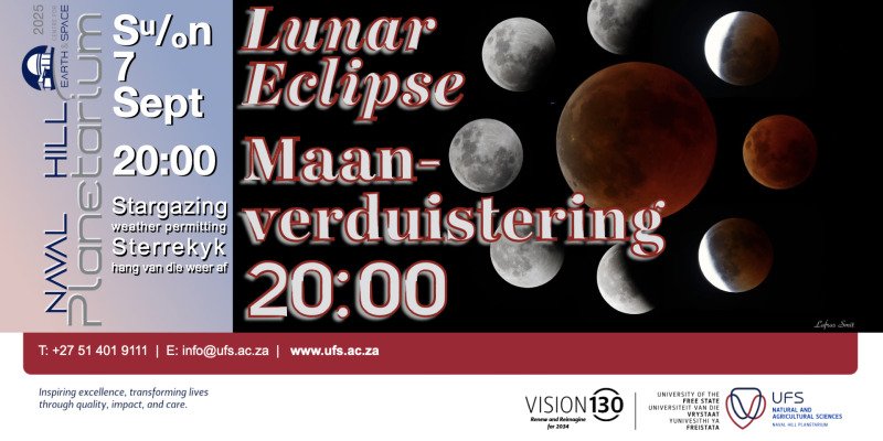 7 September 2025: Lunar Eclipse 