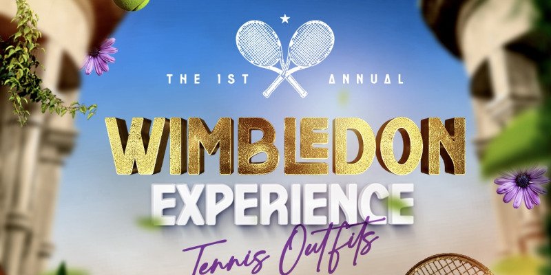 TallArseTee 1st Annual Wimbledon Experience “Tennis Outfit”